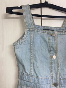 Button Denim Dress