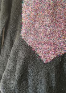 M&amp;S Heart Pullover Size 36