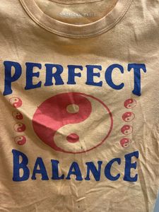 Gold Yellow Perfect Balance Tshirt