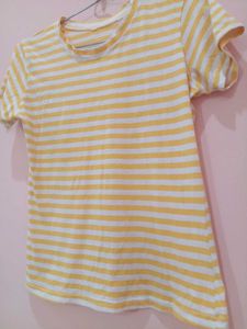 Striped Yellow T-Shirt
