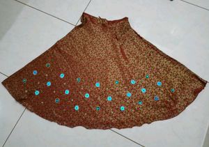 Brocade Lahenga Choli For Girl