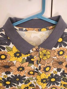 Dress With Flower Print