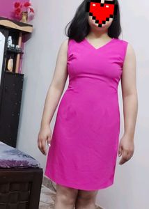 Pink Sleeveless Dress