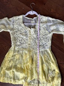 Beautiful Lucknowi kurti With Lining