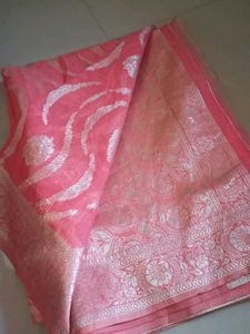 Peach 🍑 Color Very Elegant Look Saree