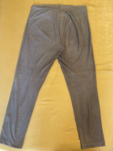 Suede Zip-Front Pants
