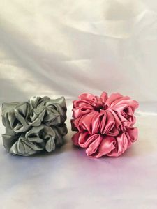 Satin Scrunchie Set