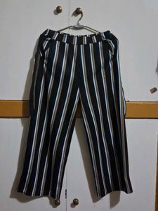 Black Plazo With Tie Up