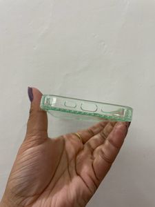 Light Green Translucent iPhone 12 Back Cover
