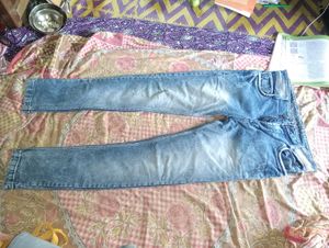 Light Wash Denim Jeans