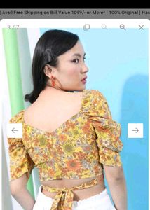 Crop Tie Up top