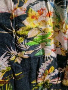 Floral Print Button-Up Top