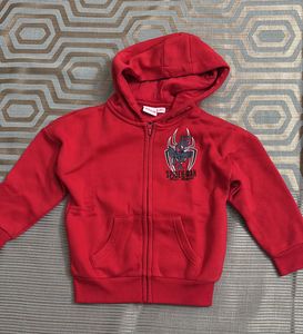 Spiderman Zip-Up Hoodie