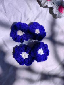 Daisy crochet clips🌸🏵️ set -2