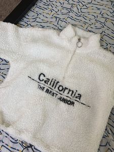 Cozy White Pullover