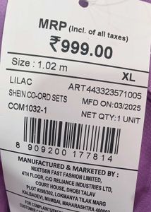 Stylish Grey Co-ord Set