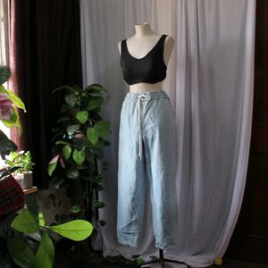Light Wash Denim Pants