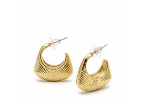 Chic Gold Hoop Earrings
