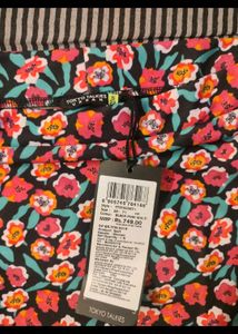 Floral Mini Skirt