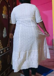White Embroidered Dress