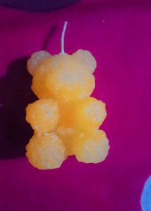 Sented Taddy Bear Shaped Candle