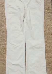 White Denim Trousers, RIFLE BRAND
