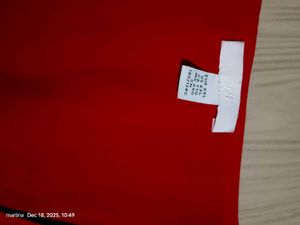 H&amp;MRed Wrap Midi Dress