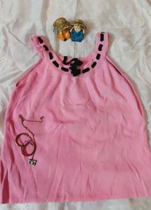 Cute Pink Top For Women