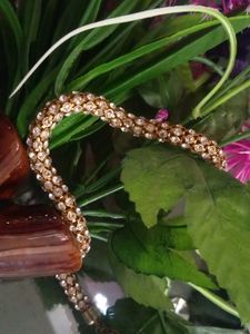 Sparkling Gold-Tone Necklace