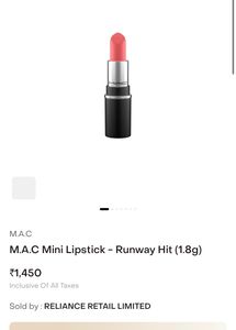 Mac Runway Hit Mini