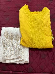 Yellow Kurta Set