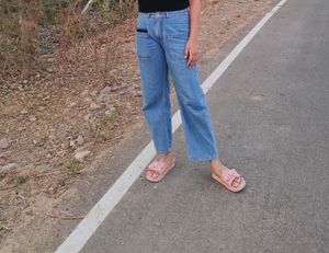 Blue Wide Leg
