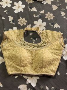 Gold Embellished Blouse