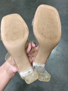 Clear Strap Heels