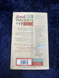 “And Then There Were None”