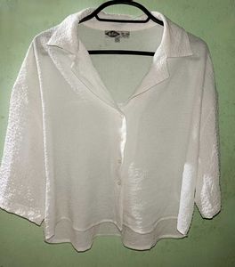 Lo Cooper White Button Down Shirt