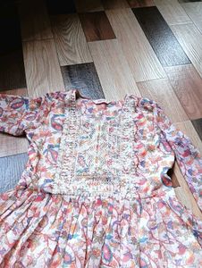 Floral Print short kurti