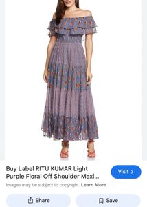 Off-Shoulder Maxi Dress