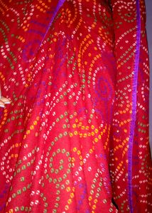 Red Saree
