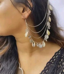 Boho Shell Chain Earring