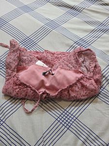 Floral Print Crop Top