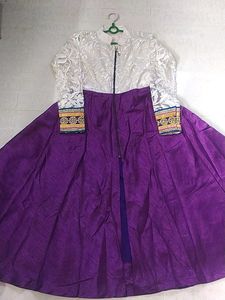 Umbrella Cut Front Open Anarkali Suit