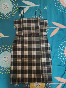 Plaid Mini Dress