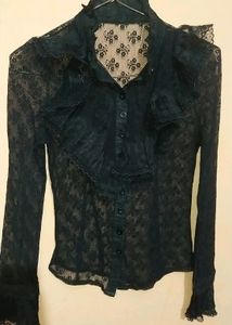 Georgette Flower Design Shirts