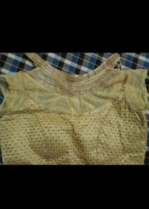Golden blouse