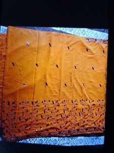 Sequence Work Saree.Unused