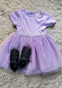 H&M Combo Dress And Sandals