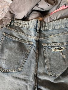 h&amp;m wide leg jeans