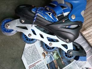 Inline Skates Blue, Like New