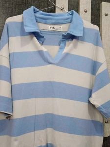 Striped Polo T-Shirt